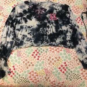 Cropped Flirtitude Active Marbled Longsleeve Size XL